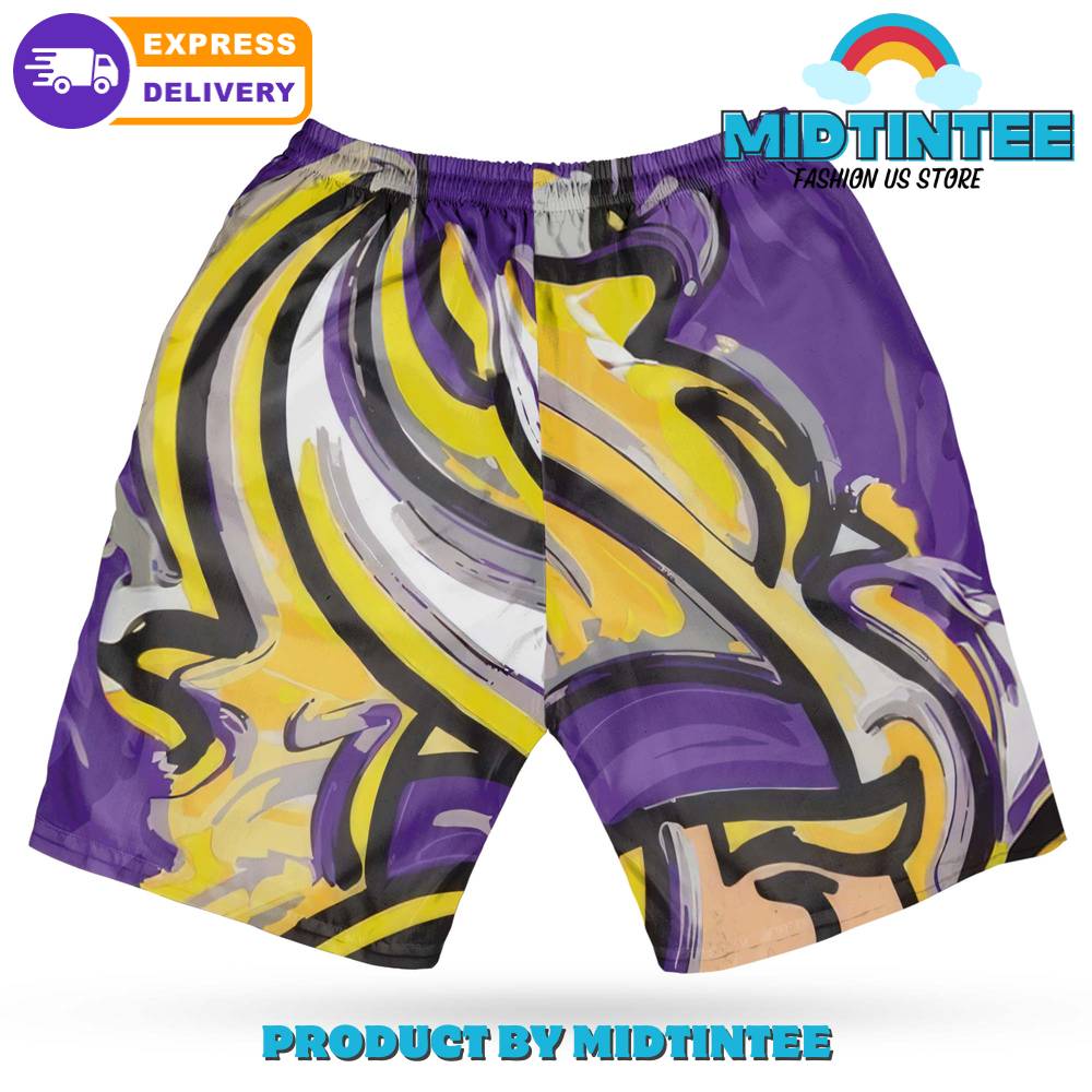 Minnesota Vikings Oil Painting Art Print Hawaiian Shirt And Short 30Uf093033 – Utopia Fashion