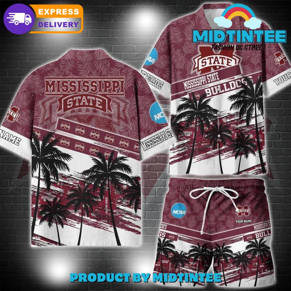 Mississippi State Bulldogs Ncaa Pattern Personalized Hawaiian Set 30Uf093038 – Utopia Fashion