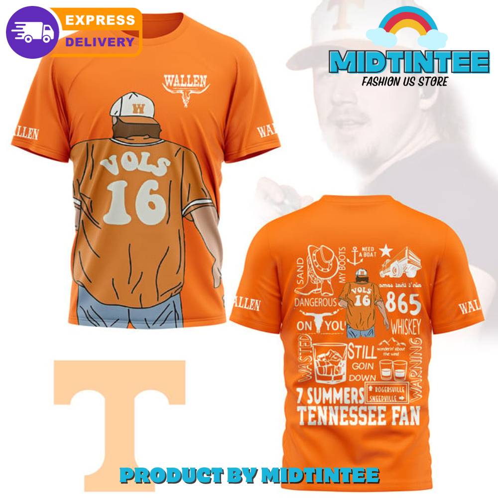 Morgan Wallen Summers Tennessee Fan Shirt 30Uf095075 – Utopia Fashion