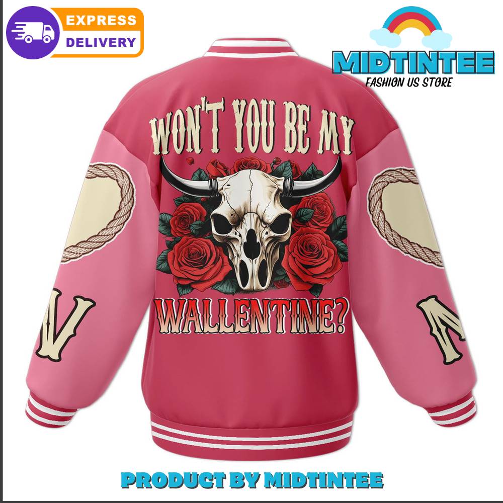 Morgan Wallen Won’T You Be My Valentine Baseball Jacket 30Uf092355 – Utopia Fashion