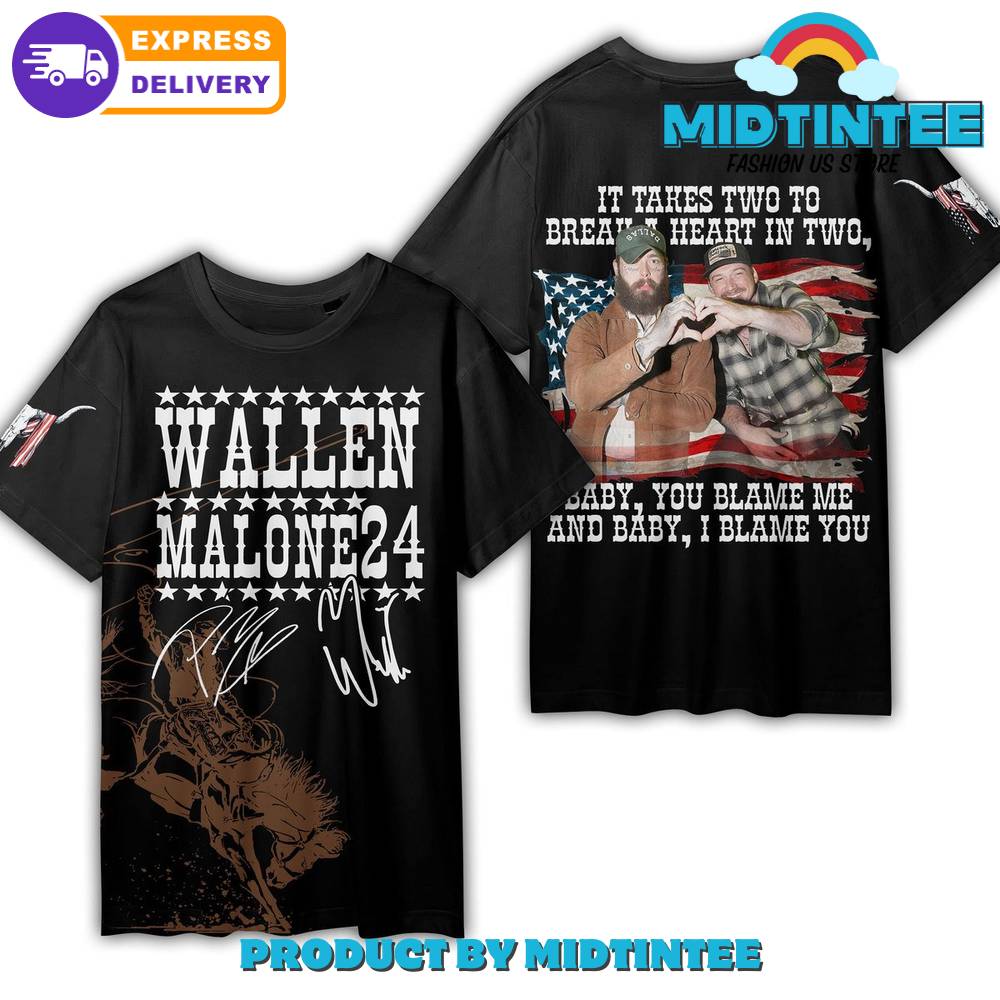 Morgan Wallen X Post Malone Shirt 30Uf095077 – Utopia Fashion