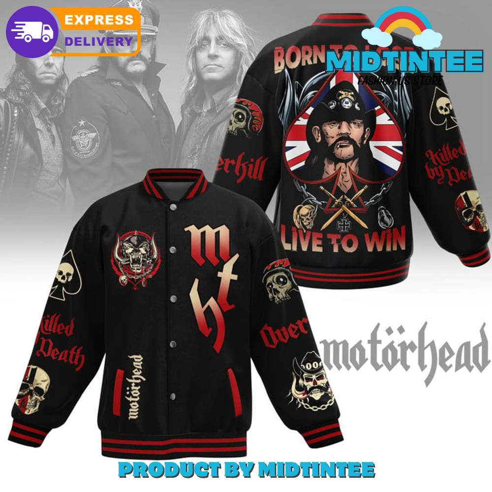 Motorhead Born To Lose Live To Win Baseball Jacket 30Uf092358 – Utopia Fashion