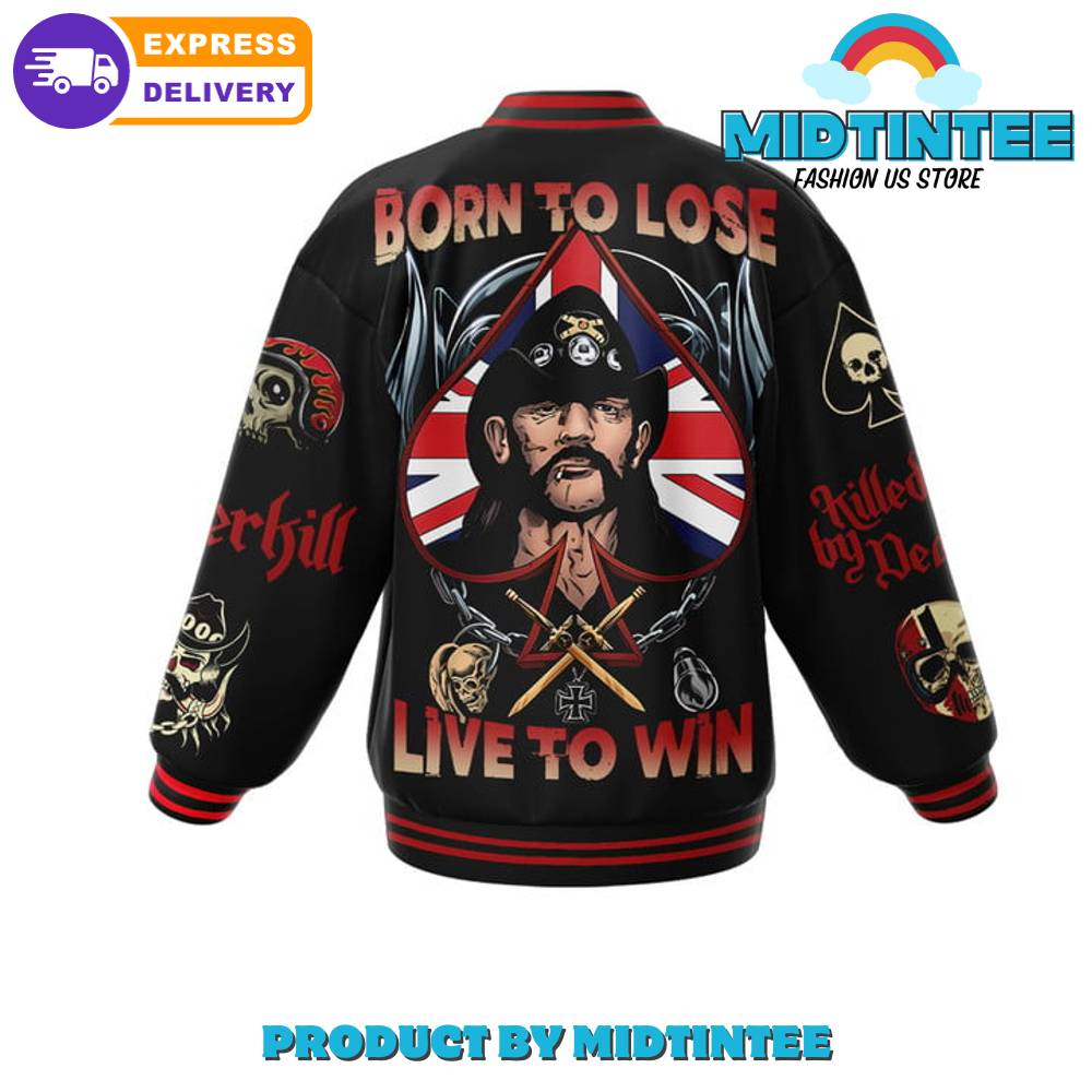 Motorhead Born To Lose Live To Win Baseball Jacket 30Uf092358 – Utopia Fashion