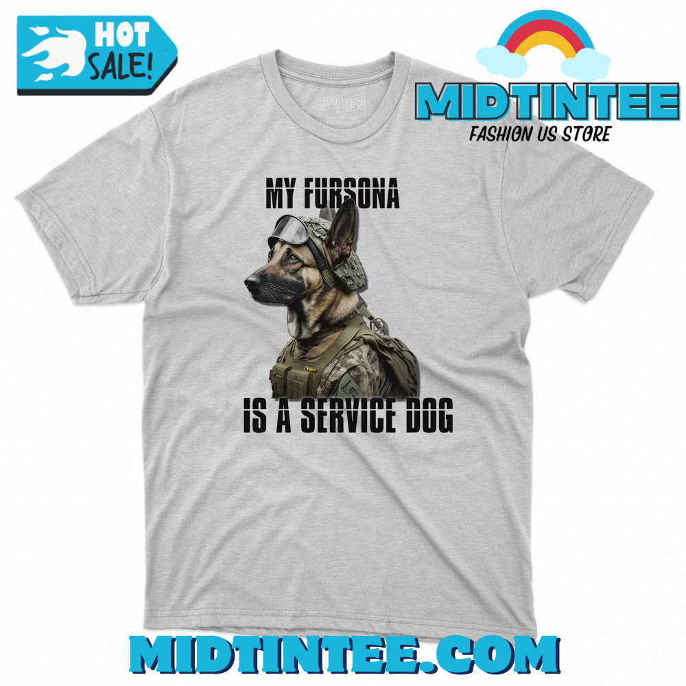 My Fursona Is A Service Dog T-Shirt 30Uf094151 – Utopia Fashion