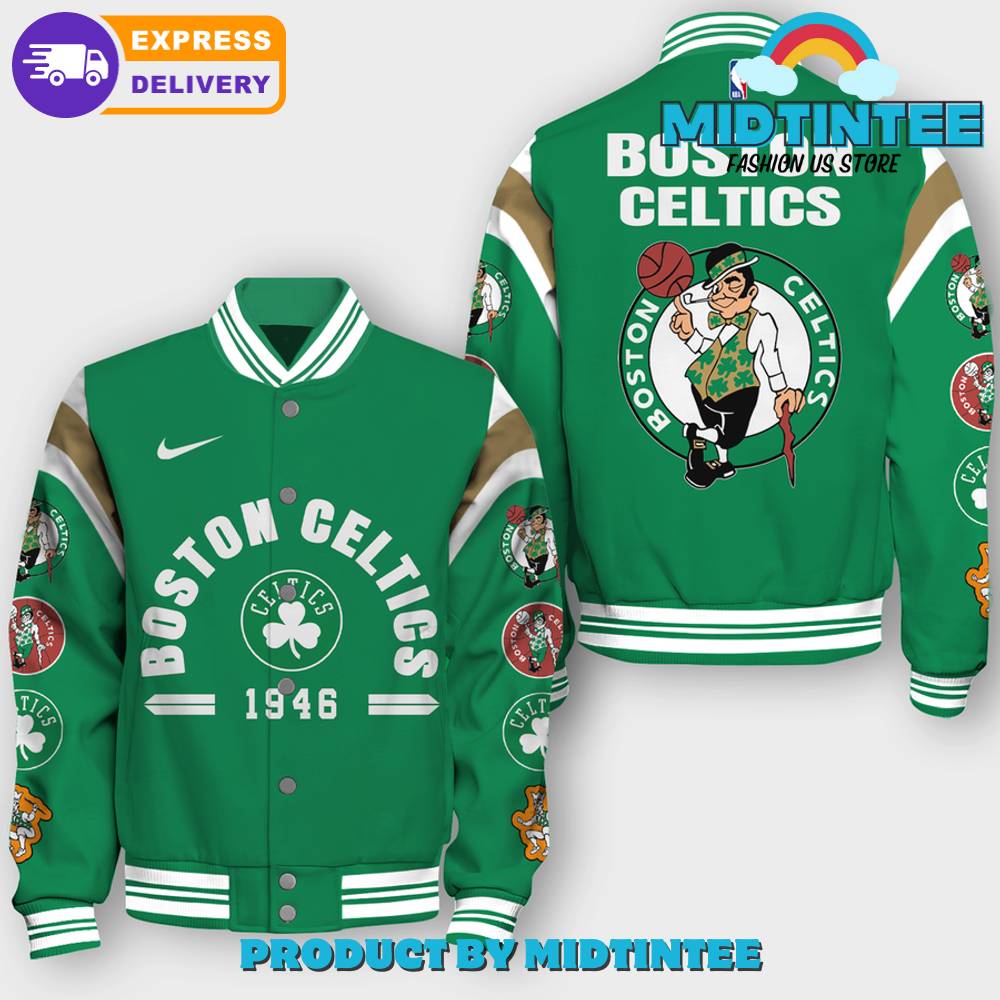 Nba Boston Celtics Nike Classic Green Baseball Jacket 30Uf092361 – Utopia Fashion