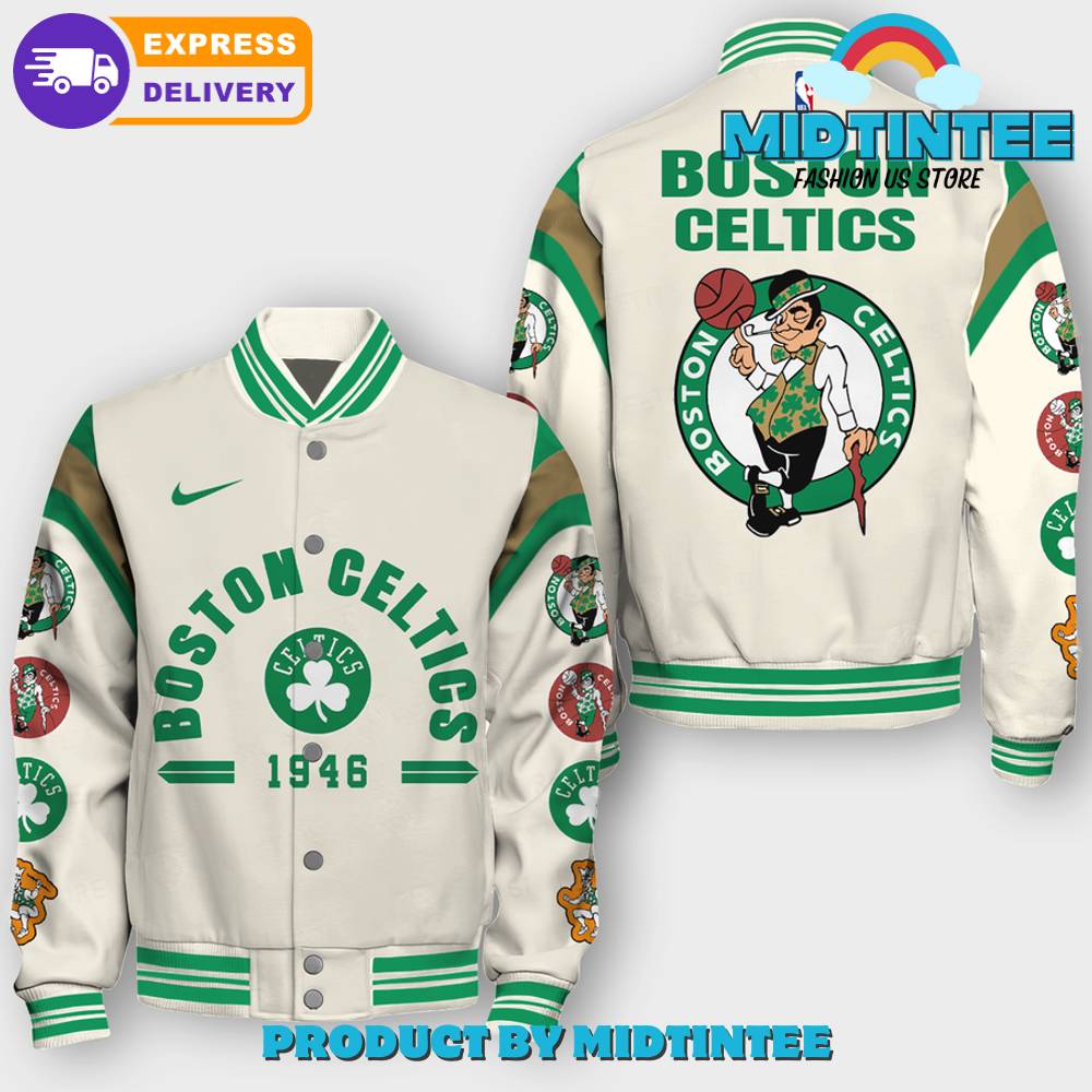 Nba Boston Celtics Nike Classic White Baseball Jacket 30Uf092362 – Utopia Fashion