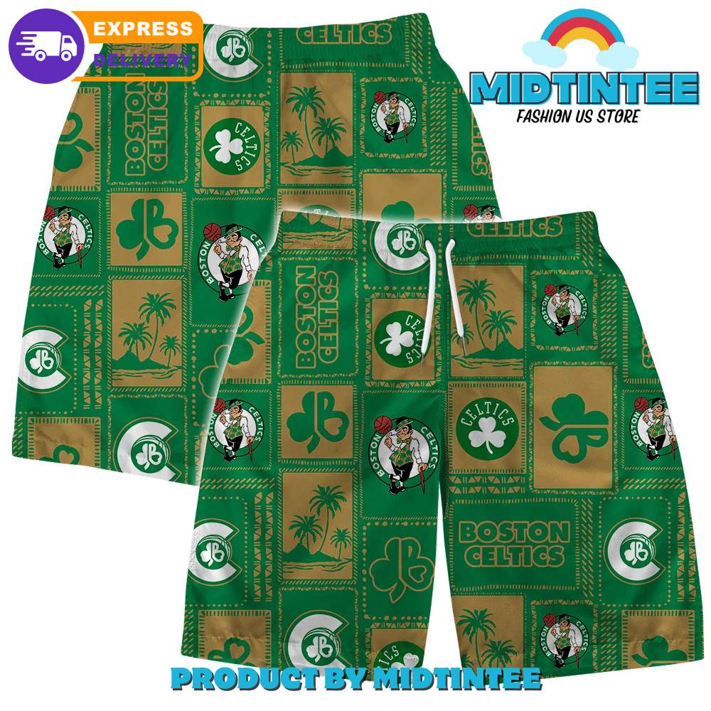 Nba Boston Celtics Summer Outfit Combo Hawaiian Set 30Uf093054 – Utopia Fashion