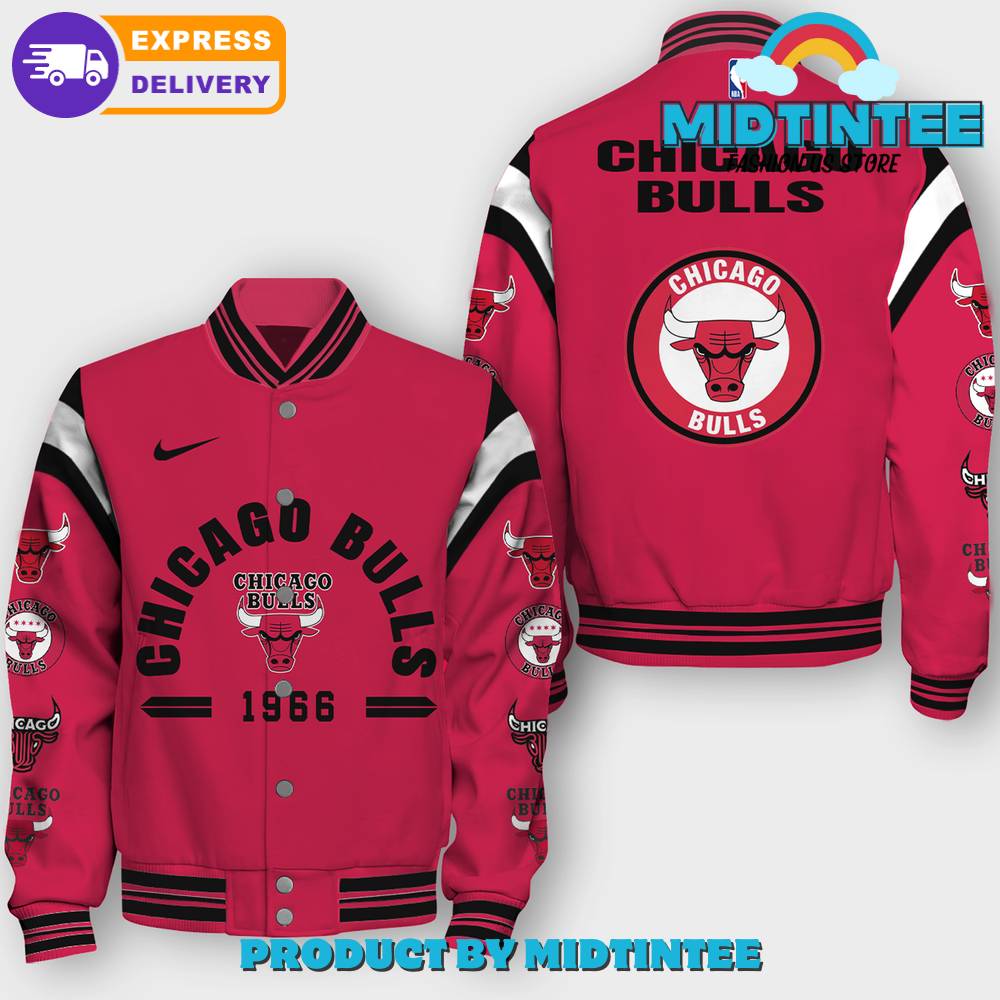 Nba Chicago Bulls Basketball Team Nike Baseball Jacket 30Uf092363 – Utopia Fashion