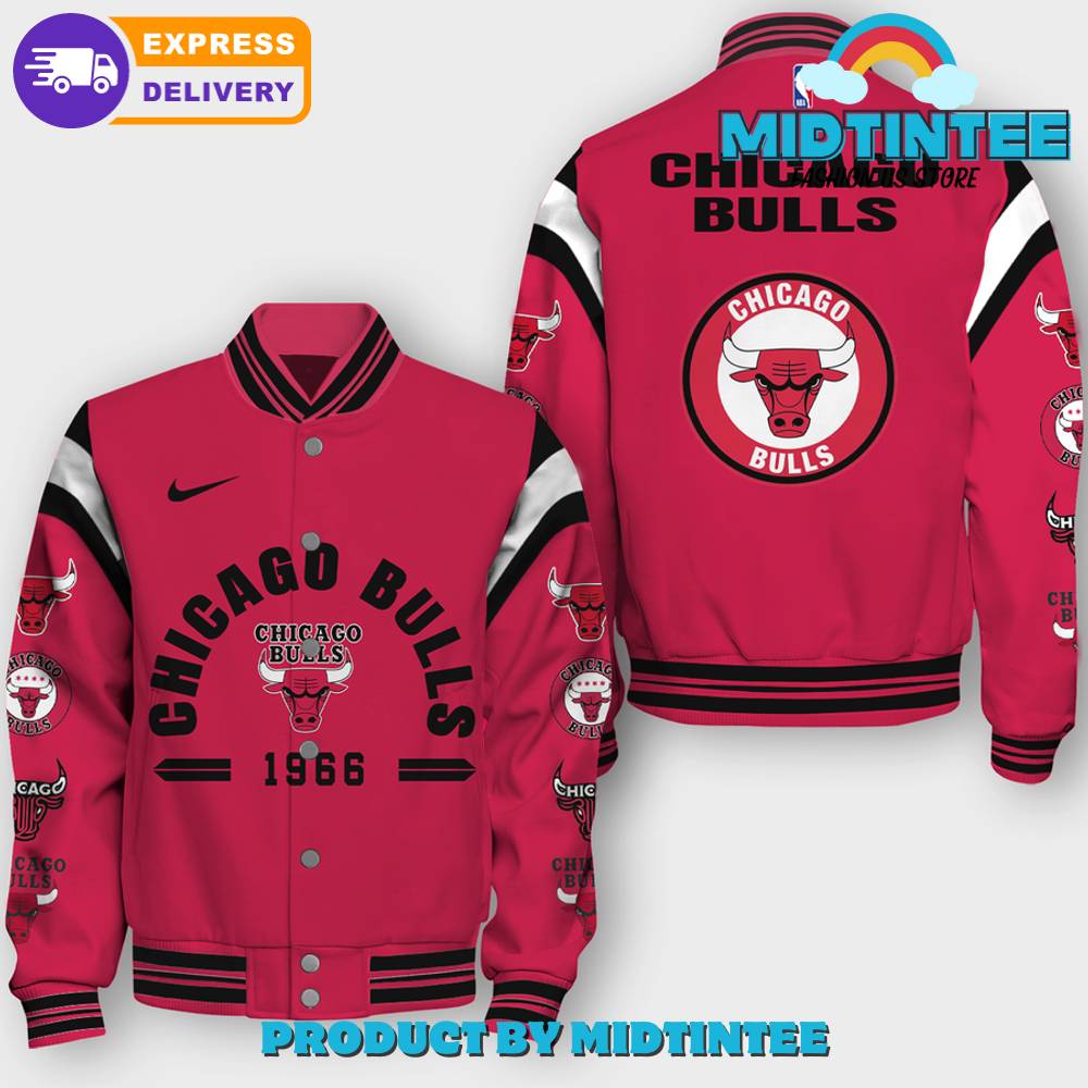 Nba Chicago Bulls Nike Classic Red Baseball Jacket 30Uf092364 – Utopia Fashion