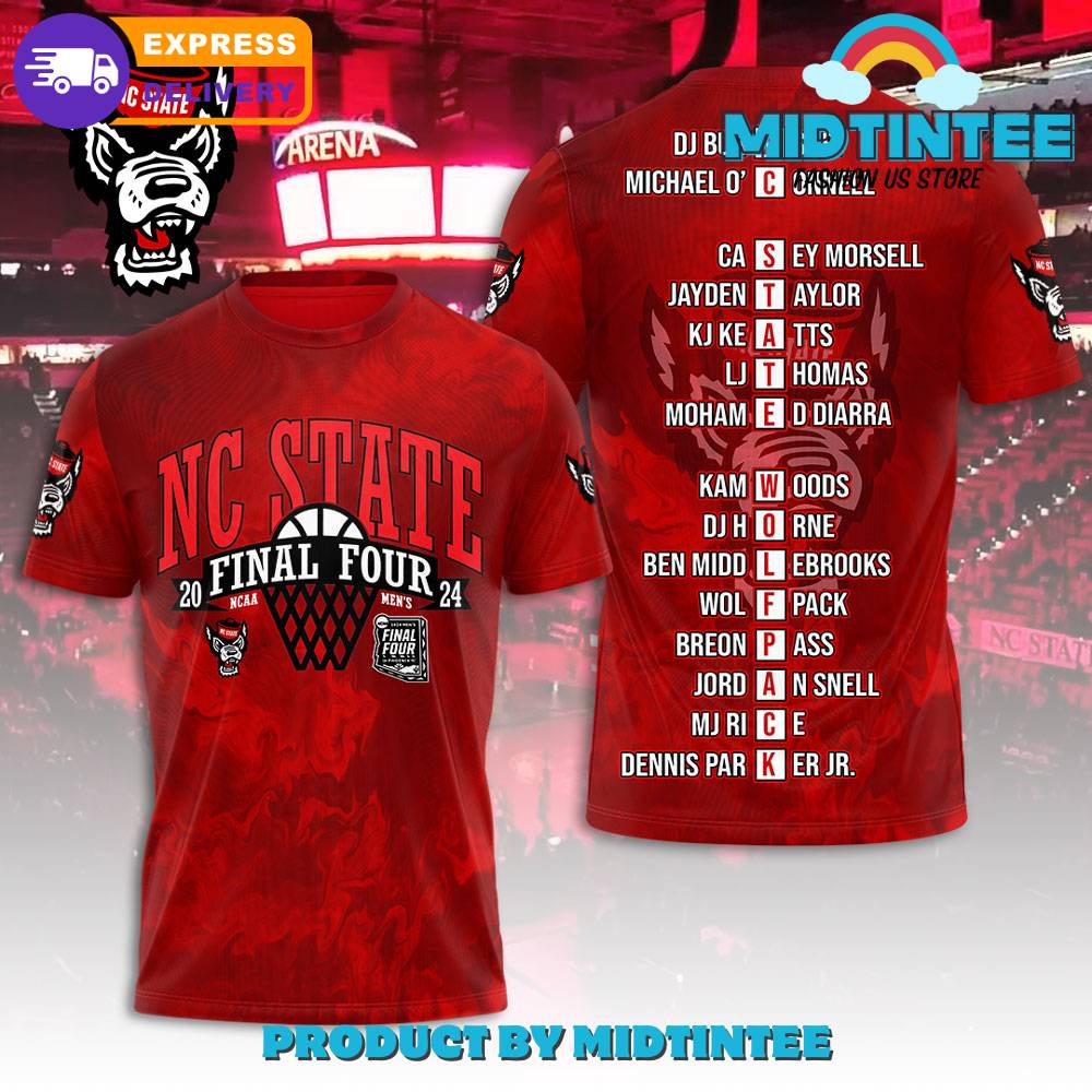 Nc State Wolfpack Men Basketball Red Shirt 30Uf095083 – Utopia Fashion