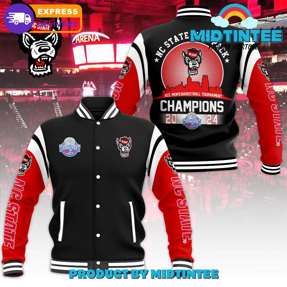 Nc State Wolfpack Men Basketball Varsity Jacket 30Uf092369 – Utopia Fashion