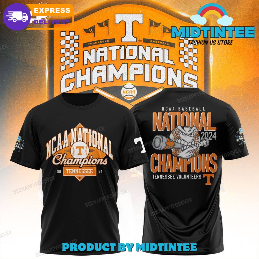 Ncaa Tennessee Volunteers Champions Black Shirt 30Uf095086 – Utopia Fashion