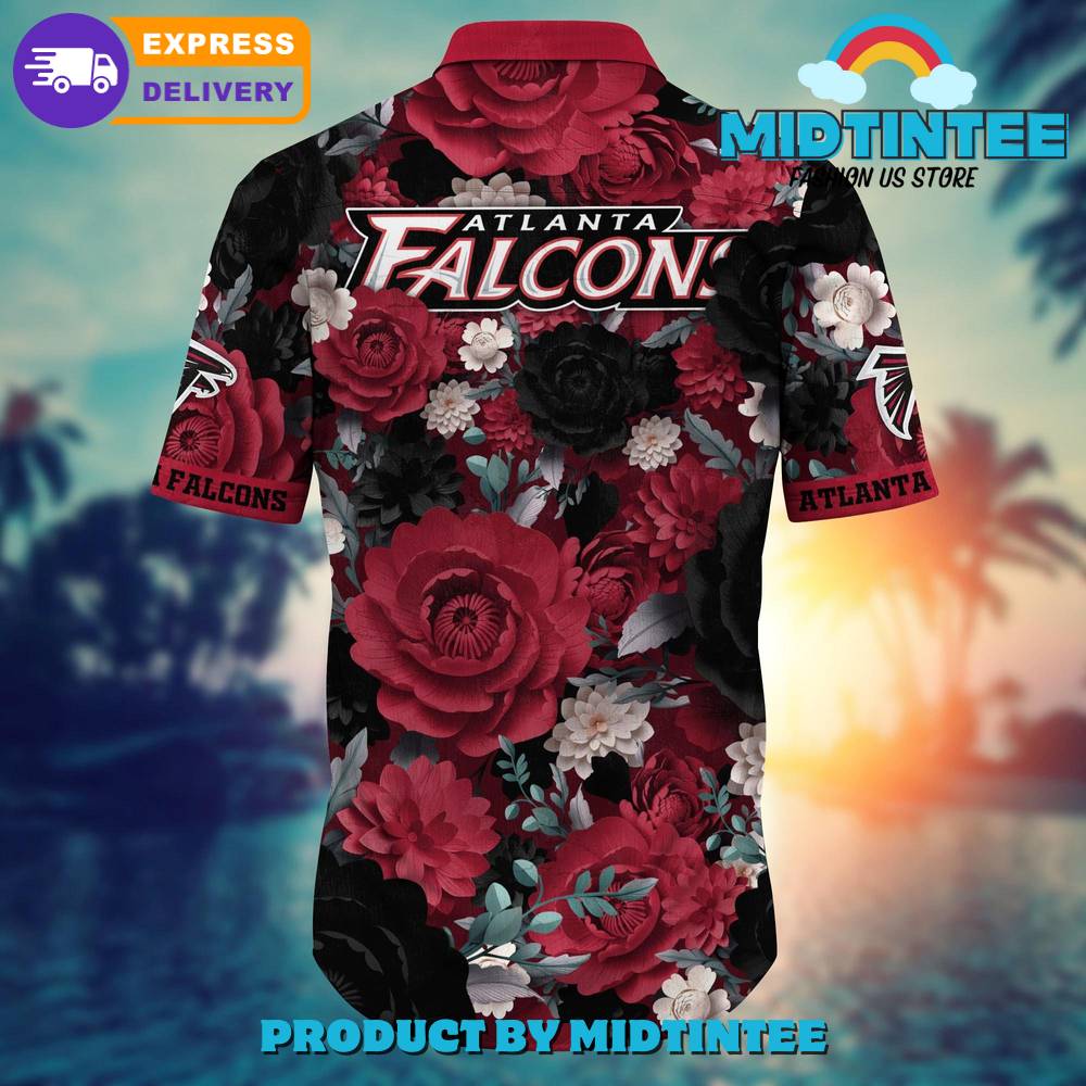 Nfl Atlanta Falcons Flower Summer Hawaiian Shirt 30Uf093094 – Utopia Fashion