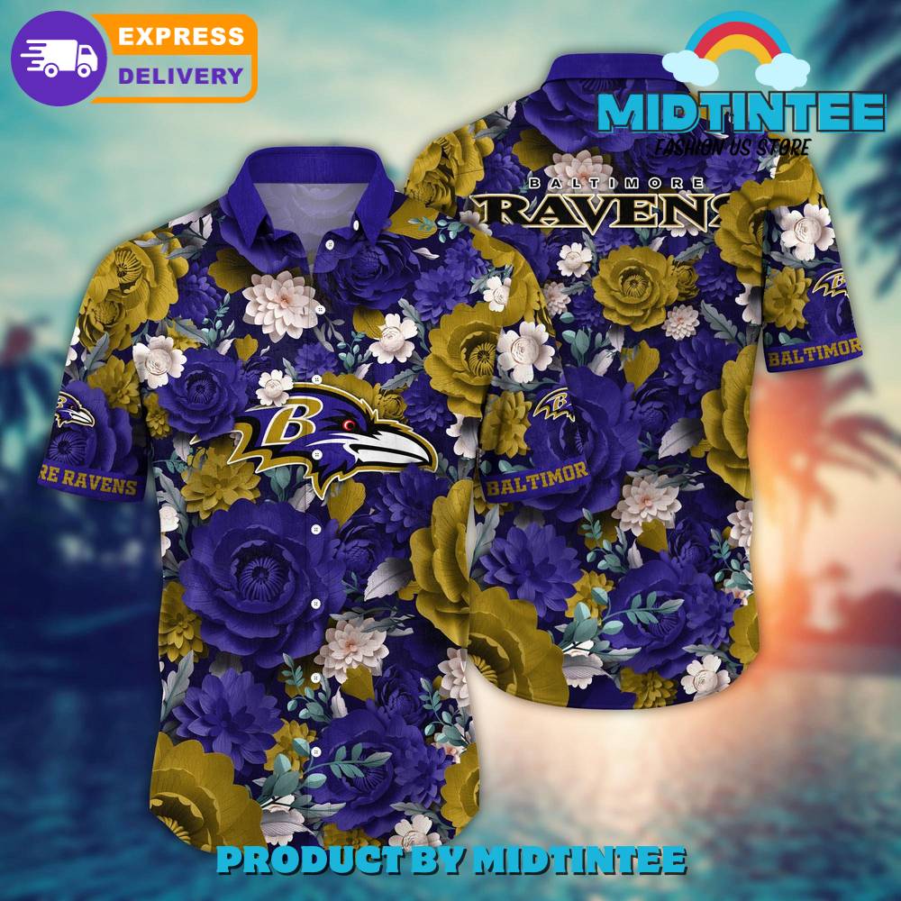 Nfl Baltimore Ravens Flower Summer Hawaiian Shirt 30Uf093096 – Utopia Fashion