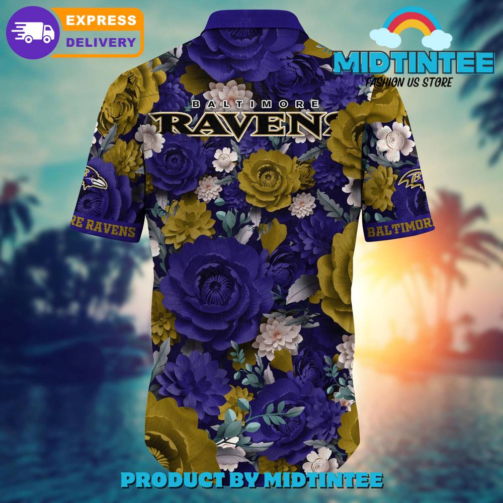 Nfl Baltimore Ravens Flower Summer Hawaiian Shirt 30Uf093096 – Utopia Fashion