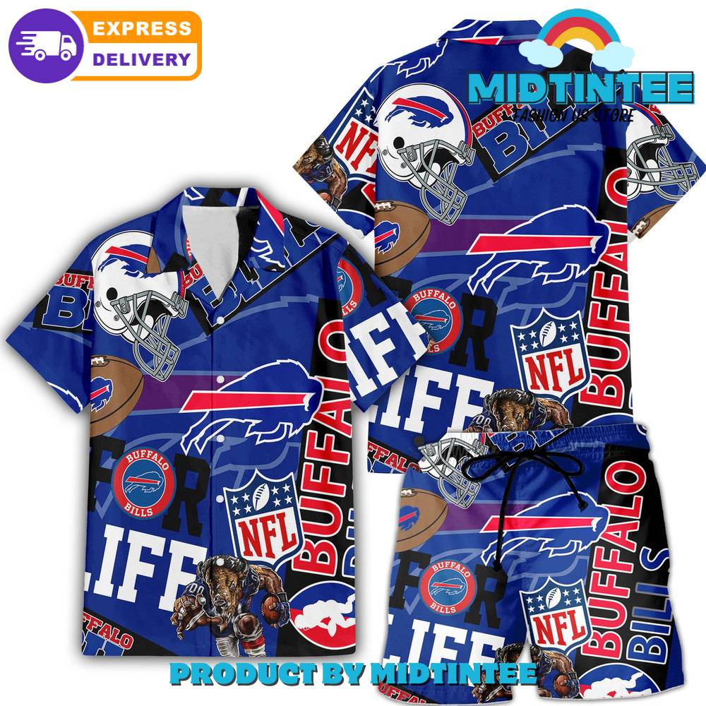 Nfl Buffalo Bills Combo Hawaiian Shirt And Short 30Uf093097 – Utopia Fashion