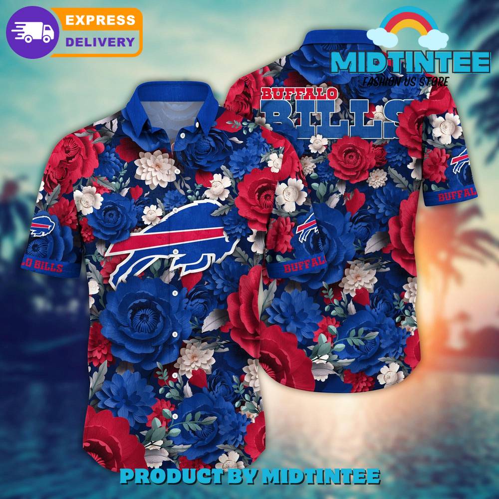 Nfl Buffalo Bills Flower Summer Hawaiian Shirt 30Uf093098 – Utopia Fashion