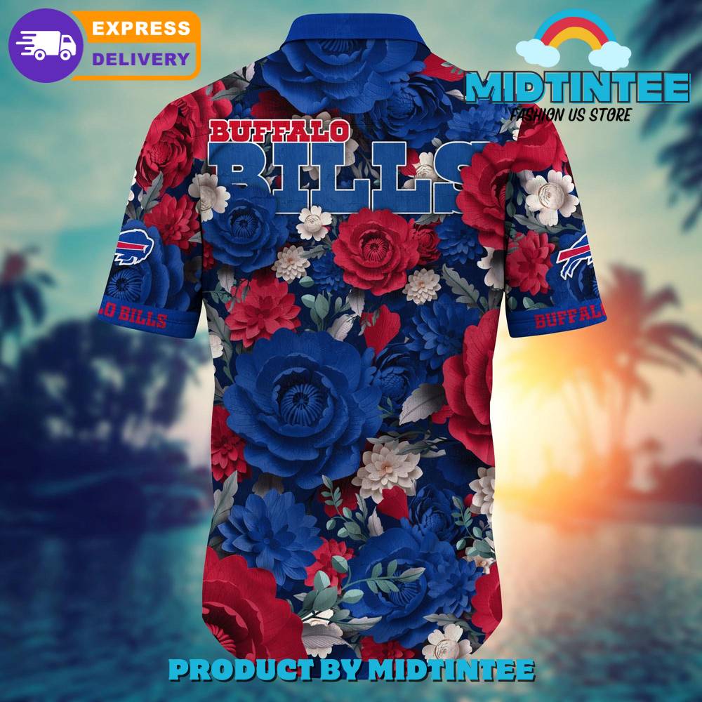 Nfl Buffalo Bills Flower Summer Hawaiian Shirt 30Uf093098 – Utopia Fashion