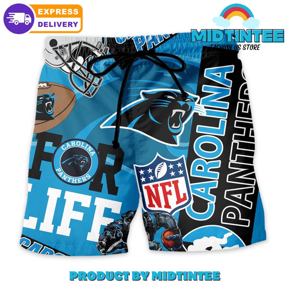 Nfl Carolina Panthers Combo Hawaiian Shirt And Short 30Uf093099 – Utopia Fashion