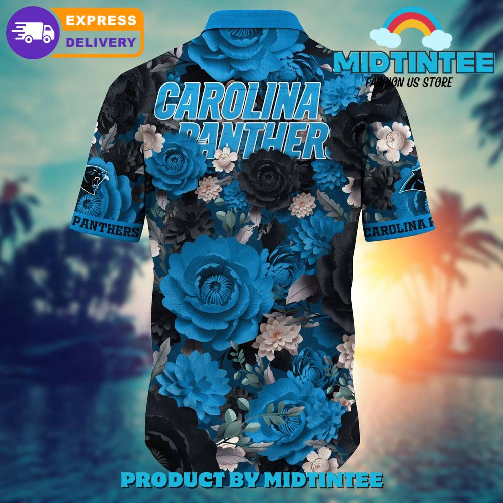 Nfl Carolina Panthers Flower Summer Hawaiian Shirt 30Uf093100 – Utopia Fashion