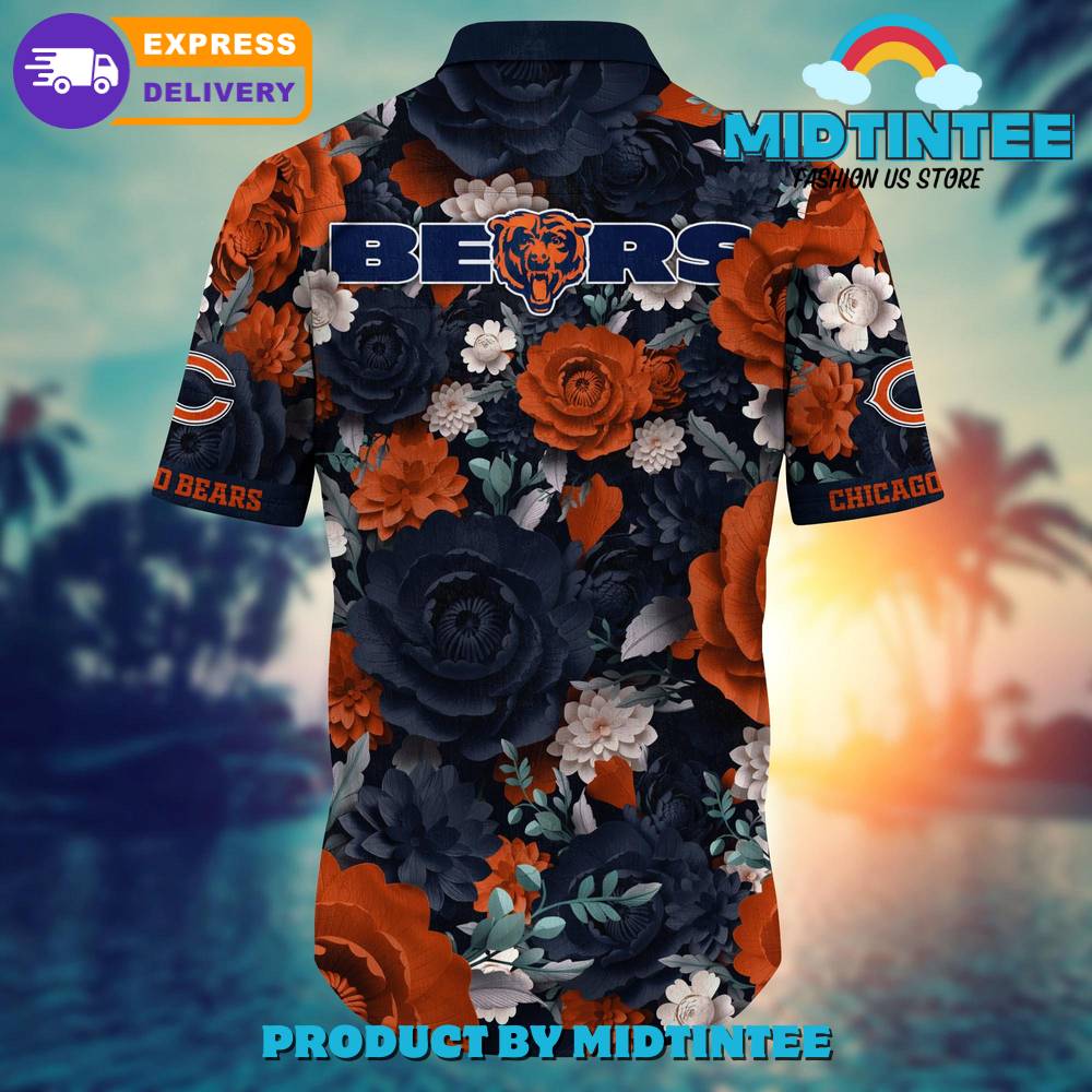 Nfl Chicago Bears Flower Summer Hawaiian Shirt 30Uf093102 – Utopia Fashion