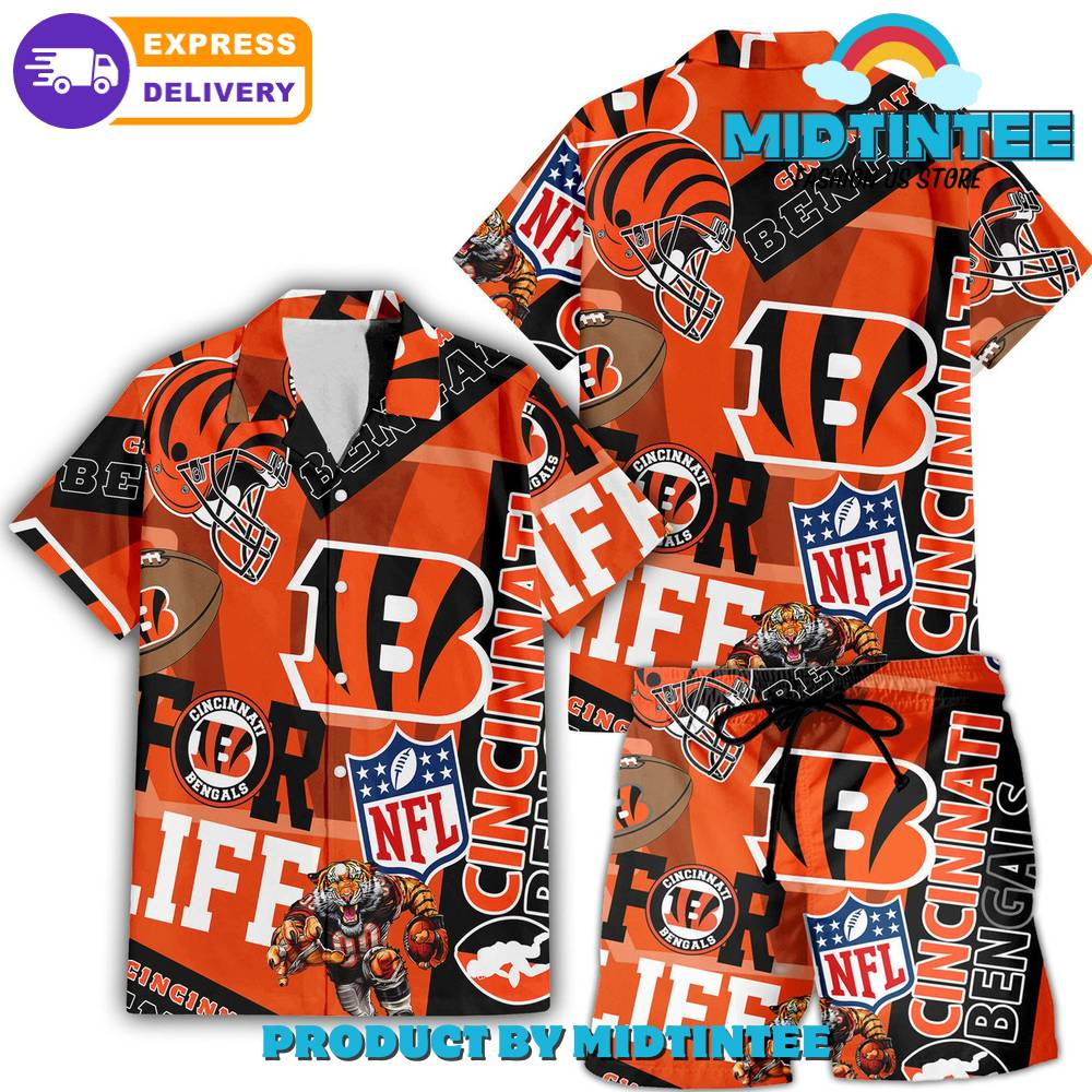 Nfl Cincinnati Bengals Combo Hawaiian Shirt And Short 30Uf093103 – Utopia Fashion