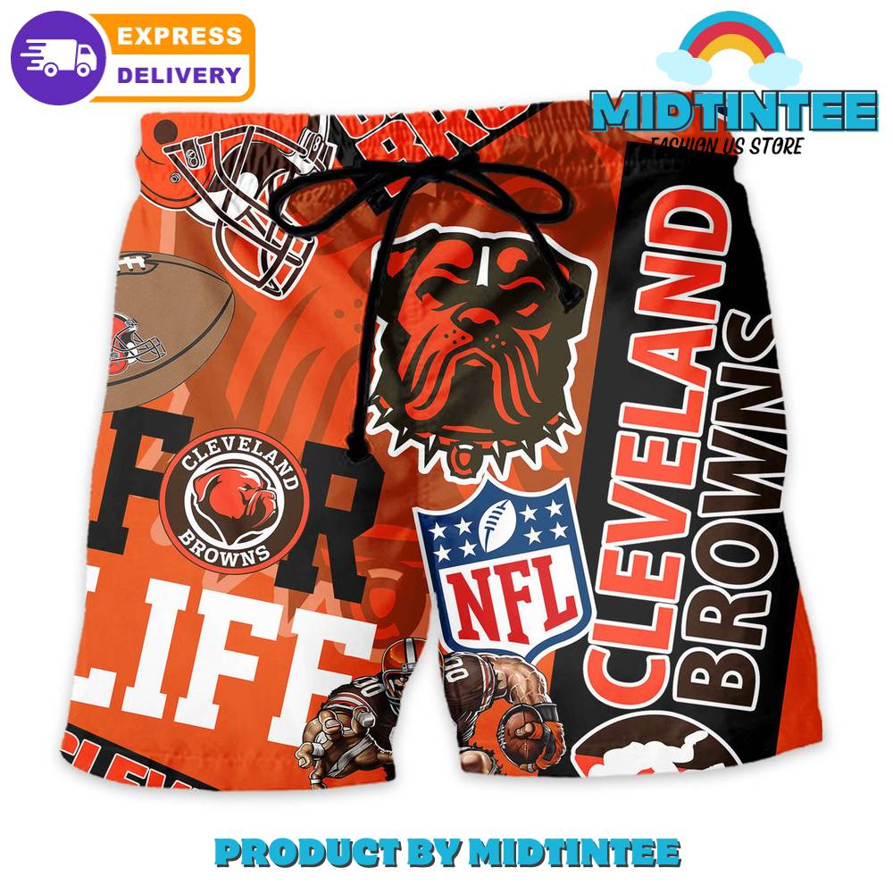 Nfl Cleveland Browns Combo Hawaiian Shirt And Short 30Uf093105 – Utopia Fashion