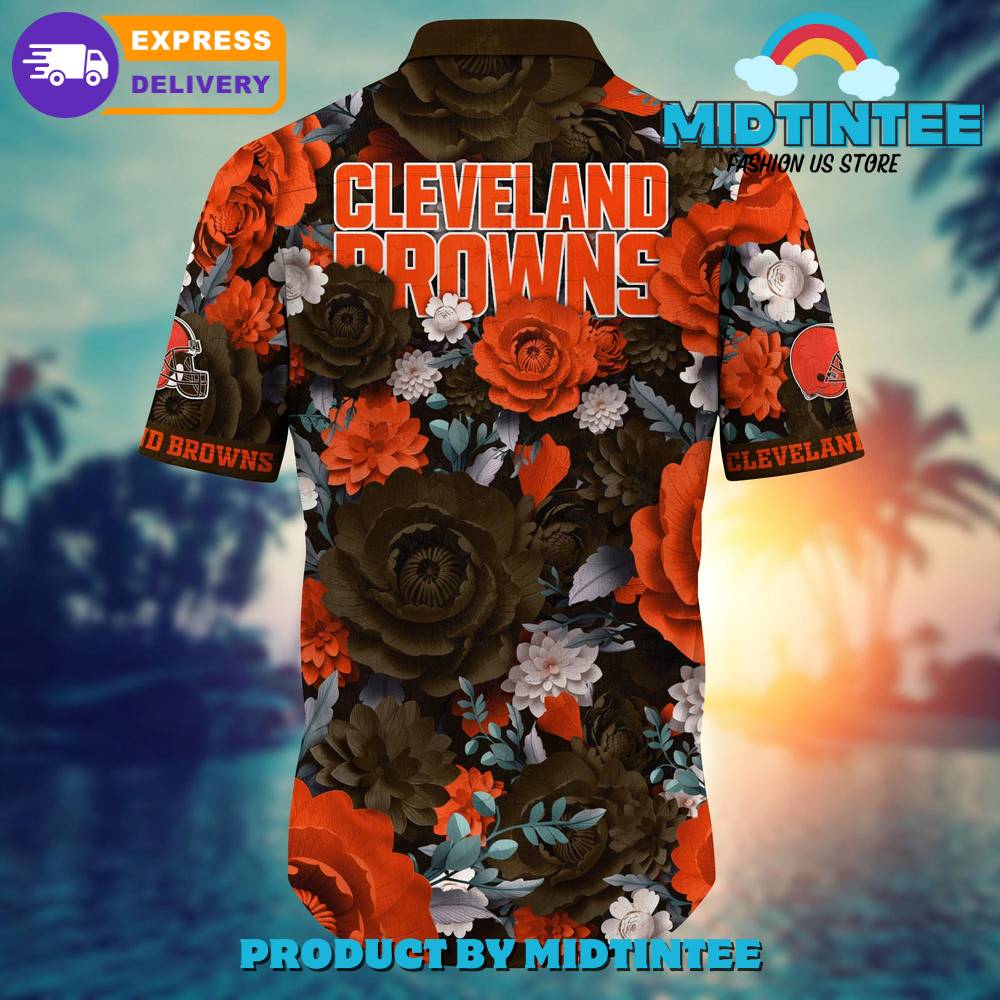 Nfl Cleveland Browns Flower Summer Hawaiian Shirt 30Uf093106 – Utopia Fashion