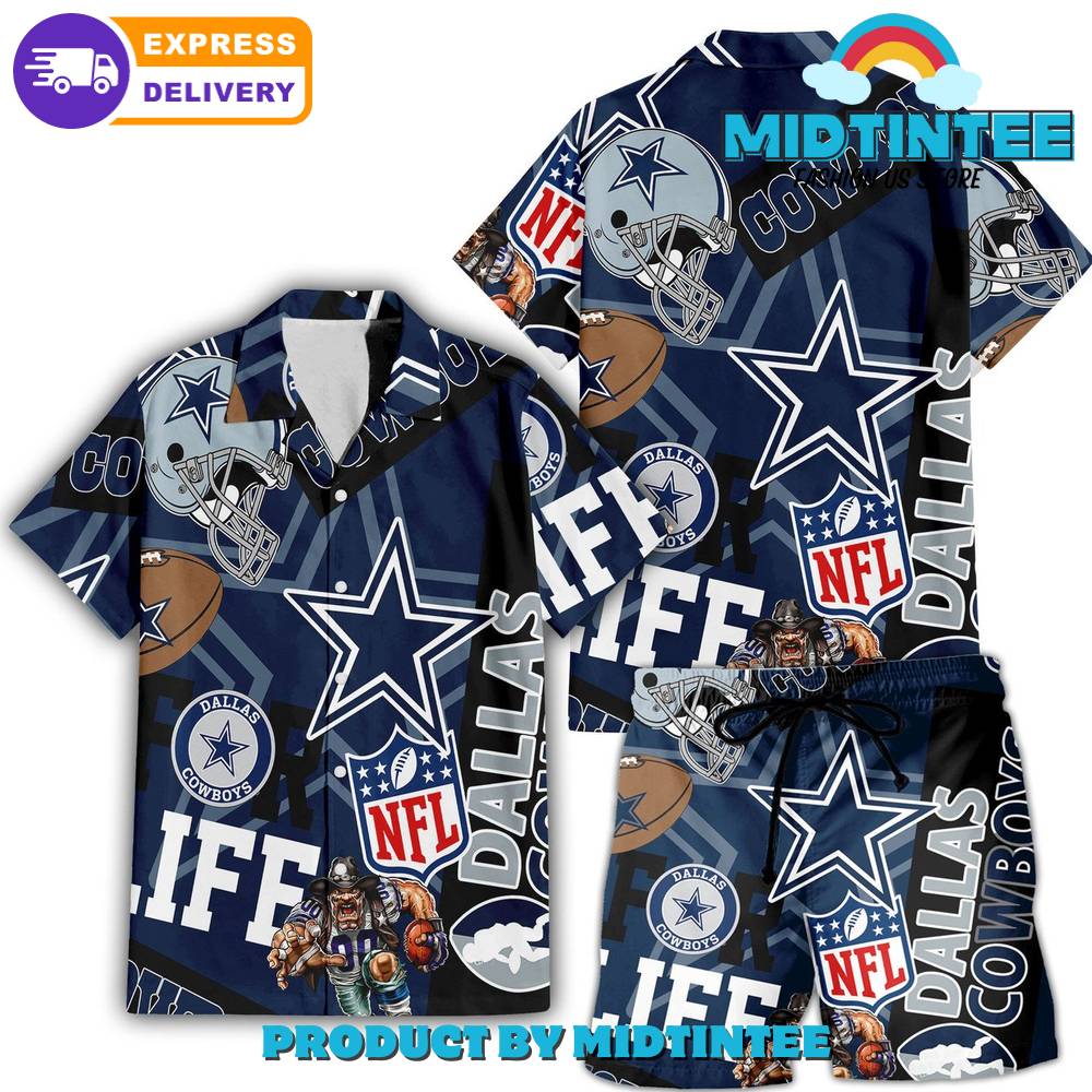 Nfl Dallas Cowboys Combo Hawaiian Shirt And Short 30Uf093107 – Utopia Fashion