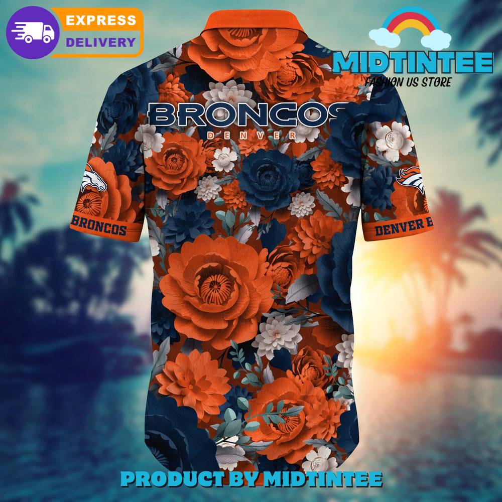 Nfl Denver Broncos Flower Summer Hawaiian Shirt 30Uf093109 – Utopia Fashion