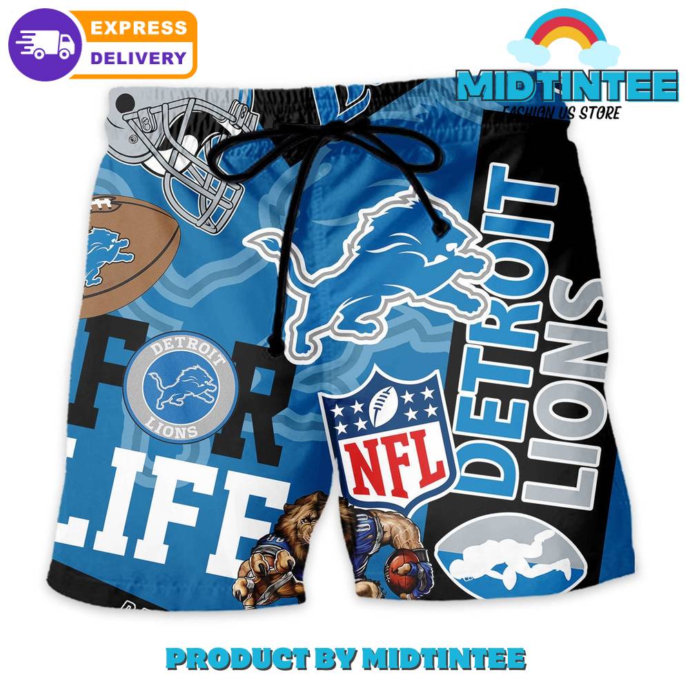 Nfl Detroit Lions Combo Hawaiian Shirt And Short 30Uf093110 – Utopia Fashion