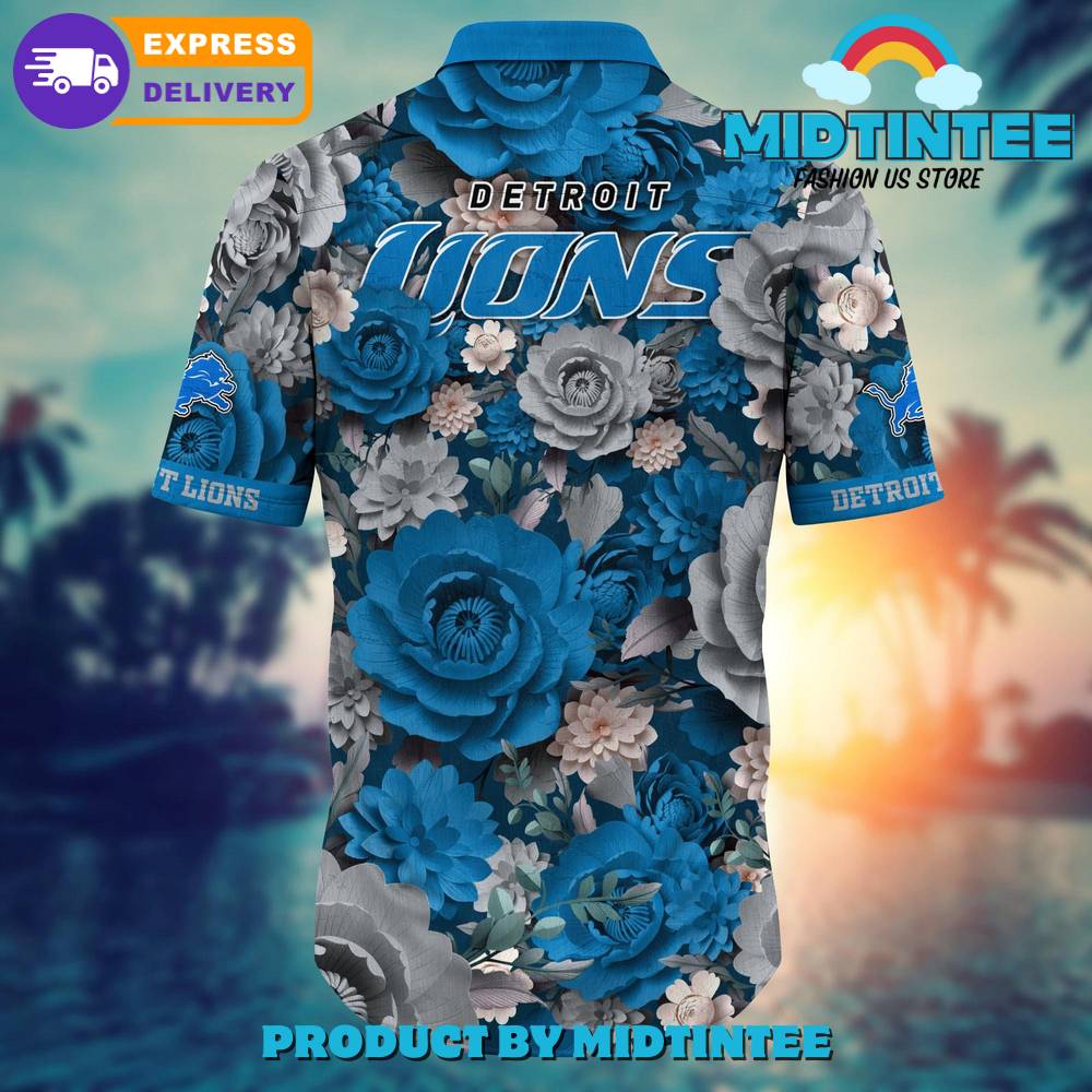 Nfl Detroit Lions Flower Summer Hawaiian Shirt 30Uf093112 – Utopia Fashion