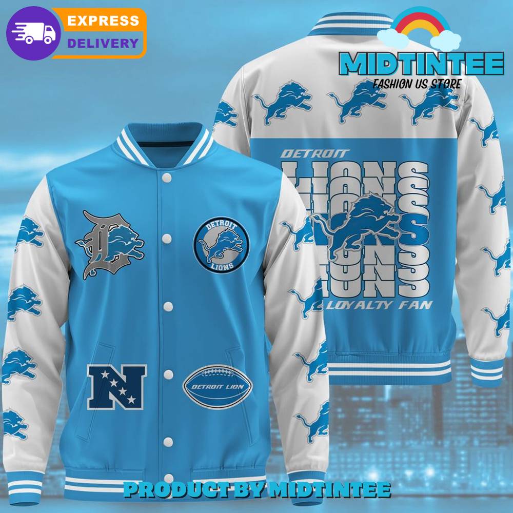 Nfl Detroit Lions Loyalty Fan Baseball Jacket 30Uf092404 – Utopia Fashion