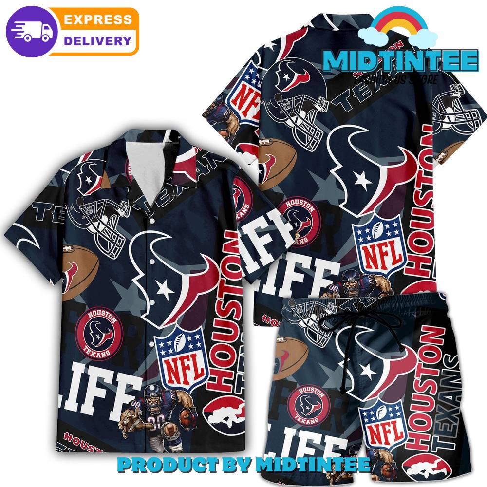 Nfl Houston Texans Combo Hawaiian Shirt And Short 30Uf093116 – Utopia Fashion