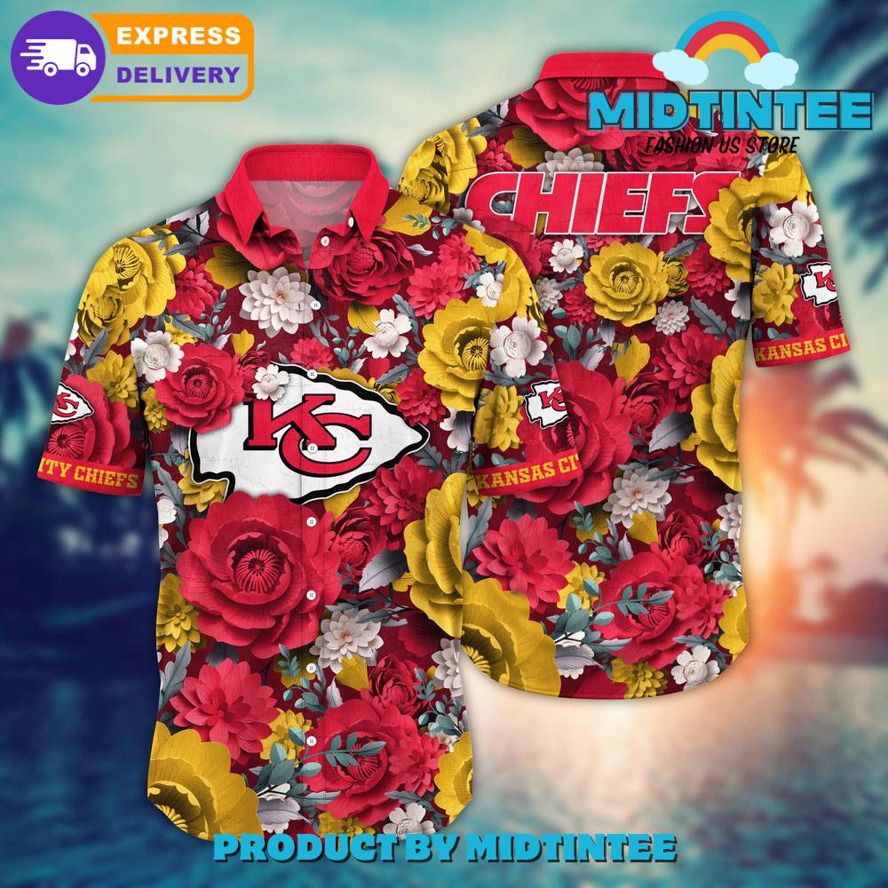 Nfl Kansas City Chiefs Flower Summer Hawaiian Shirt 30Uf093124 – Utopia Fashion