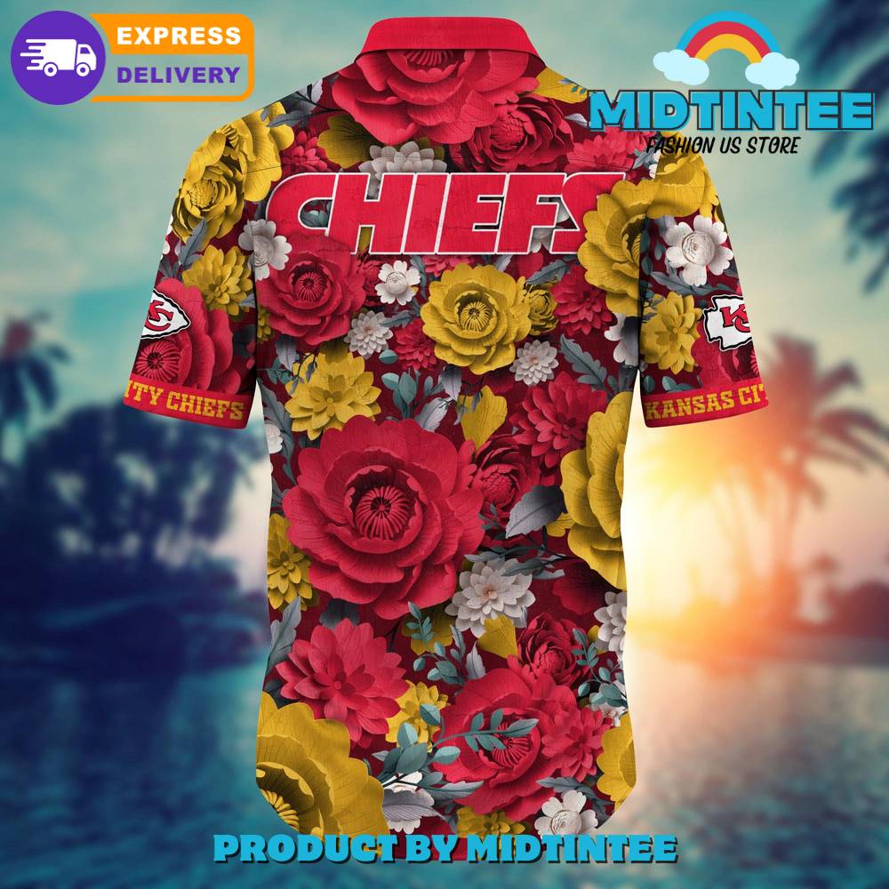 Nfl Kansas City Chiefs Flower Summer Hawaiian Shirt 30Uf093124 – Utopia Fashion