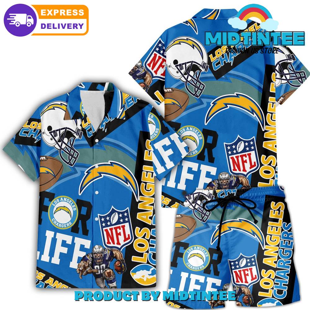 Nfl Los Angeles Chargers Combo Hawaiian Shirt And Short 30Uf093128 – Utopia Fashion