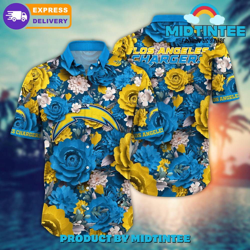 Nfl Los Angeles Chargers Flower Summer Hawaiian Shirt 30Uf093129 – Utopia Fashion