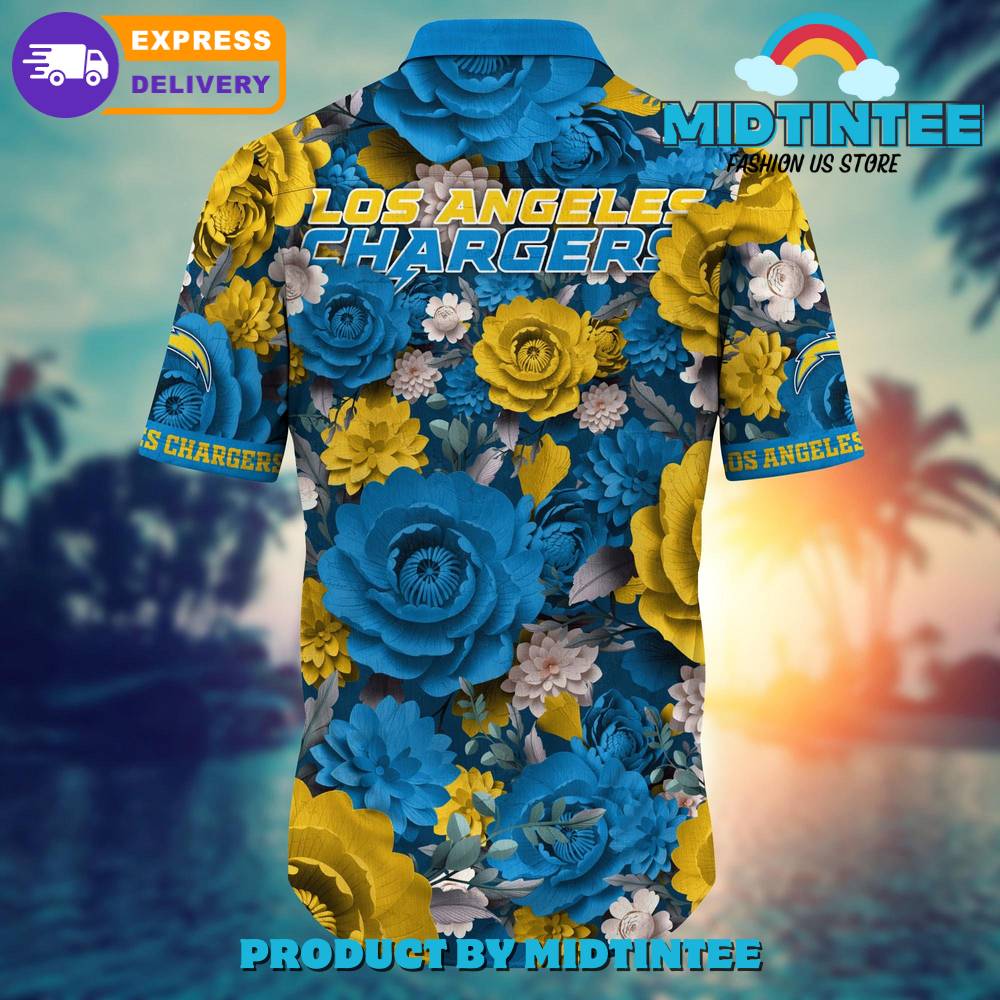 Nfl Los Angeles Chargers Flower Summer Hawaiian Shirt 30Uf093129 – Utopia Fashion