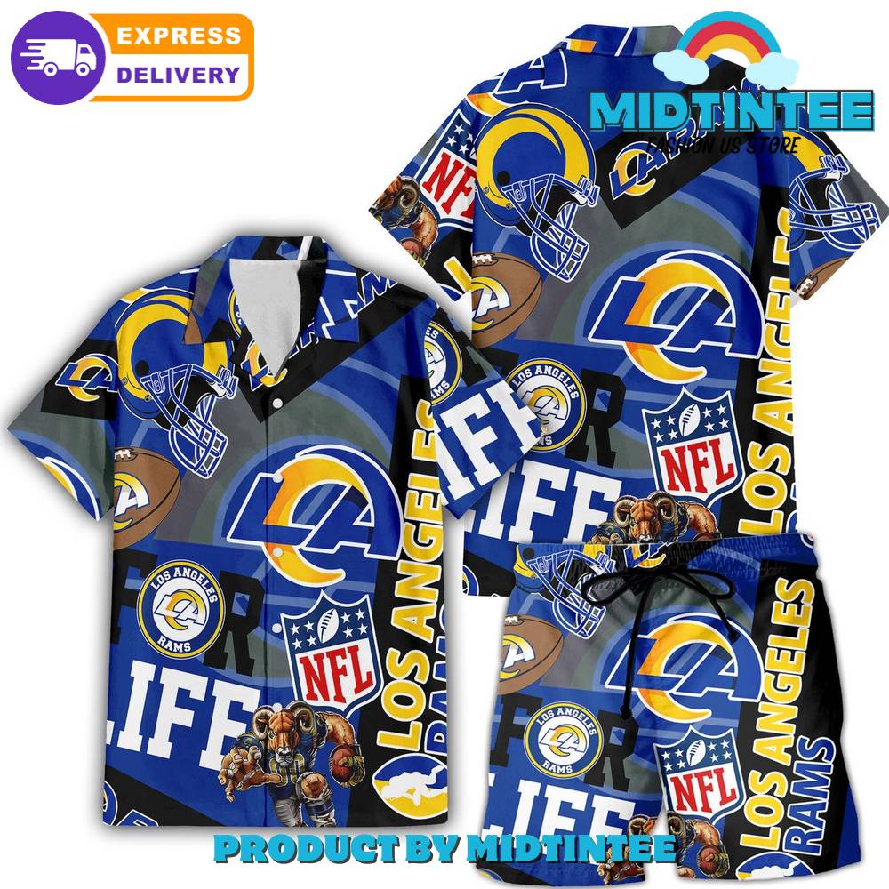 Nfl Los Angeles Rams Combo Hawaiian Shirt And Short 30Uf093130 – Utopia Fashion