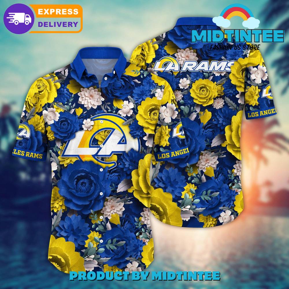 Nfl Los Angeles Rams Flower Summer Hawaiian Shirt 30Uf093131 – Utopia Fashion