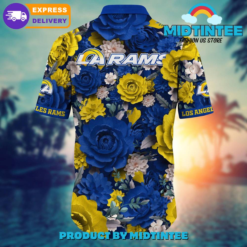 Nfl Los Angeles Rams Flower Summer Hawaiian Shirt 30Uf093131 – Utopia Fashion