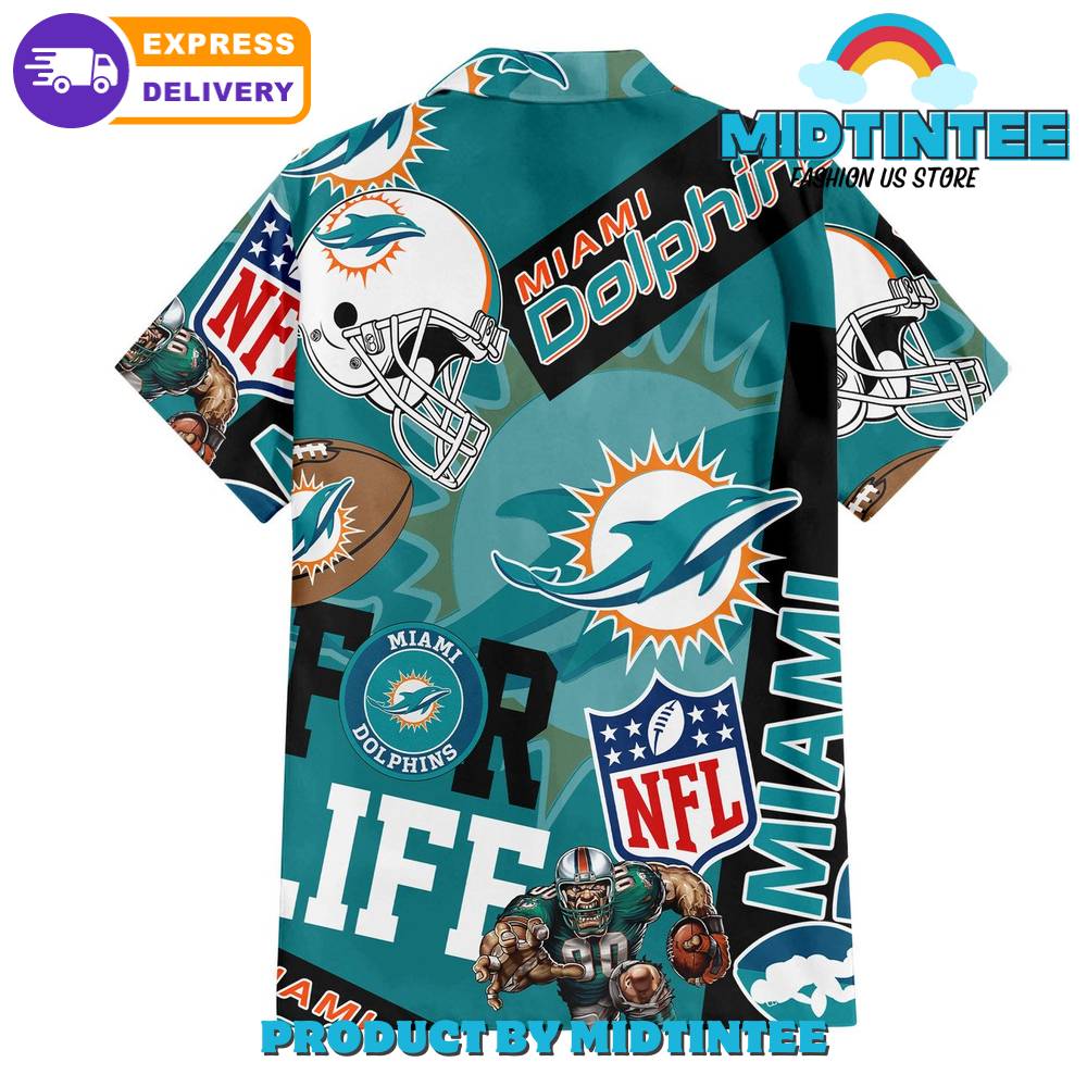 Nfl Miami Dolphins Combo Hawaiian Shirt And Short 30Uf093132 – Utopia Fashion