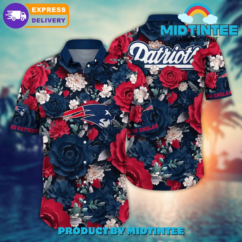 Nfl New England Patriots Flower Summer Hawaiian Shirt 30Uf093137 – Utopia Fashion