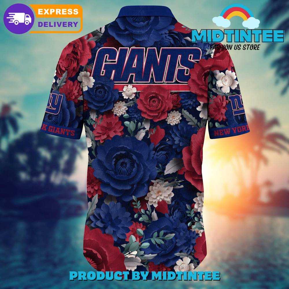 Nfl New York Giants Flower Summer Hawaiian Shirt 30Uf093141 – Utopia Fashion