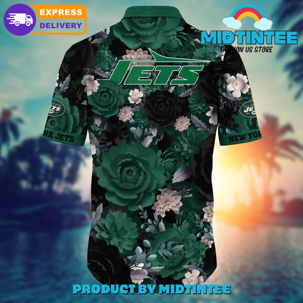 Nfl New York Jets Flower Summer Hawaiian Shirt 30Uf093143 – Utopia Fashion