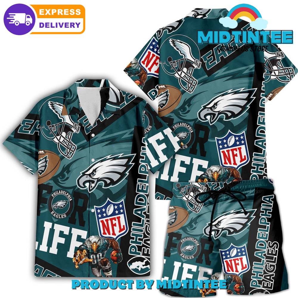 Nfl Philadelphia Eagles Combo Hawaiian Shirt And Shorts 30Uf093145 – Utopia Fashion