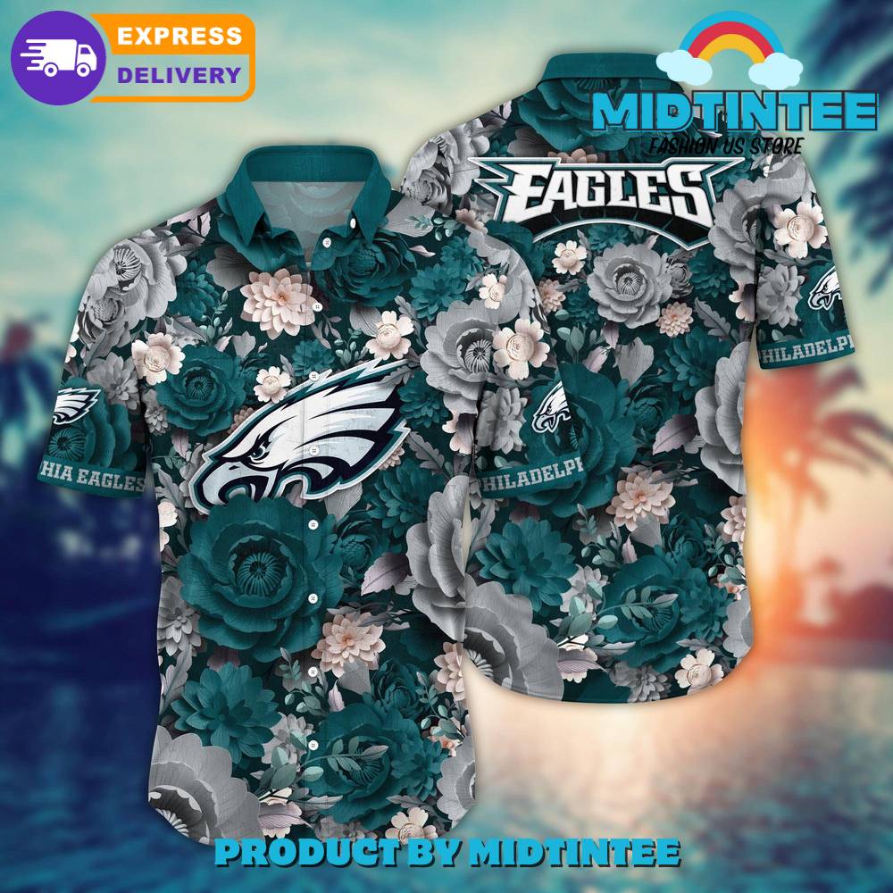 Nfl Philadelphia Eagles Flower Summer Hawaiian Shirt 30Uf093146 – Utopia Fashion