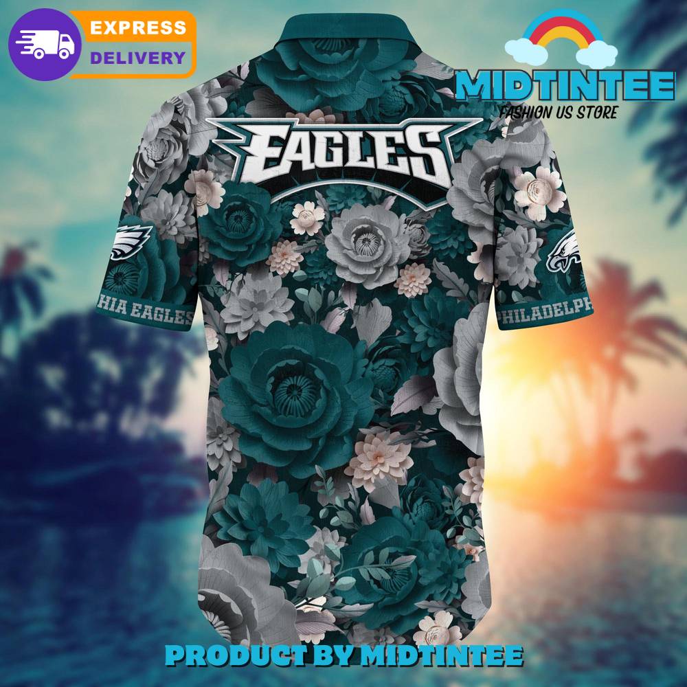 Nfl Philadelphia Eagles Flower Summer Hawaiian Shirt 30Uf093146 – Utopia Fashion