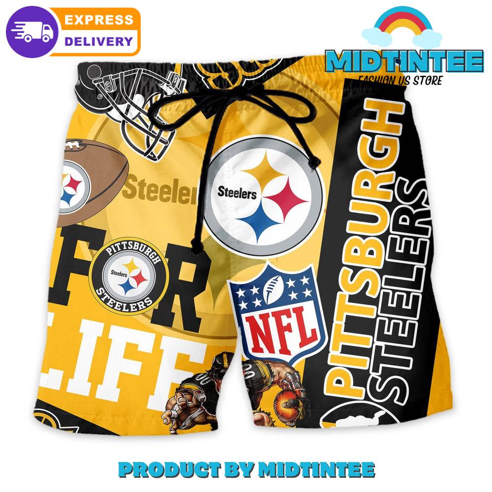 Nfl Pittsburgh Steelers Combo Hawaiian Shirt And Short 30Uf093147 – Utopia Fashion